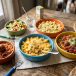 Buttered noodles tossed with parmesan cheese, a simple kid-friendly pasta dish