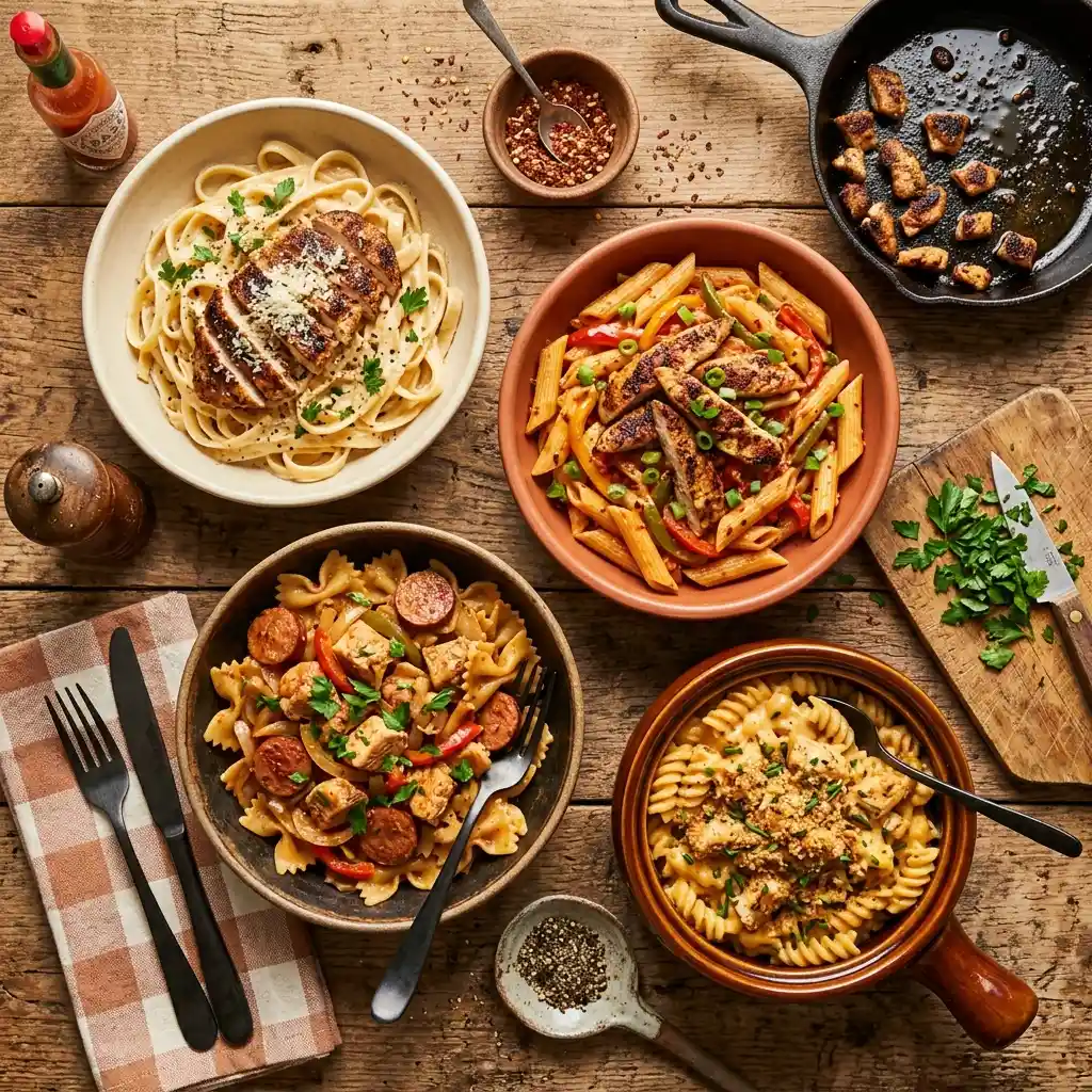 Spicy Cajun Chicken Pasta Recipes