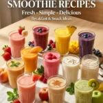 10 easy fruit smoothie recipes for breakfast and snacks