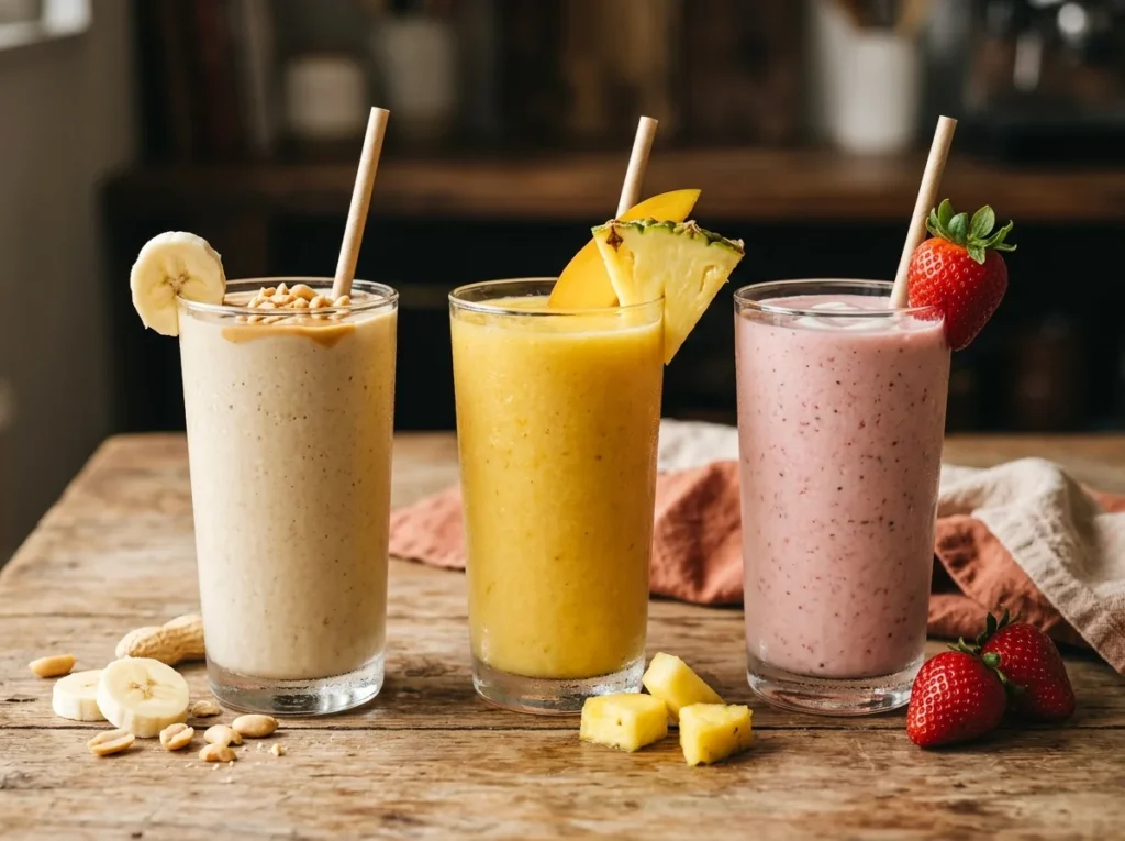 Easy 3-Ingredient Smoothies